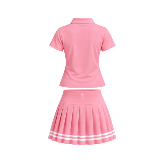 Female Tennis Set Back