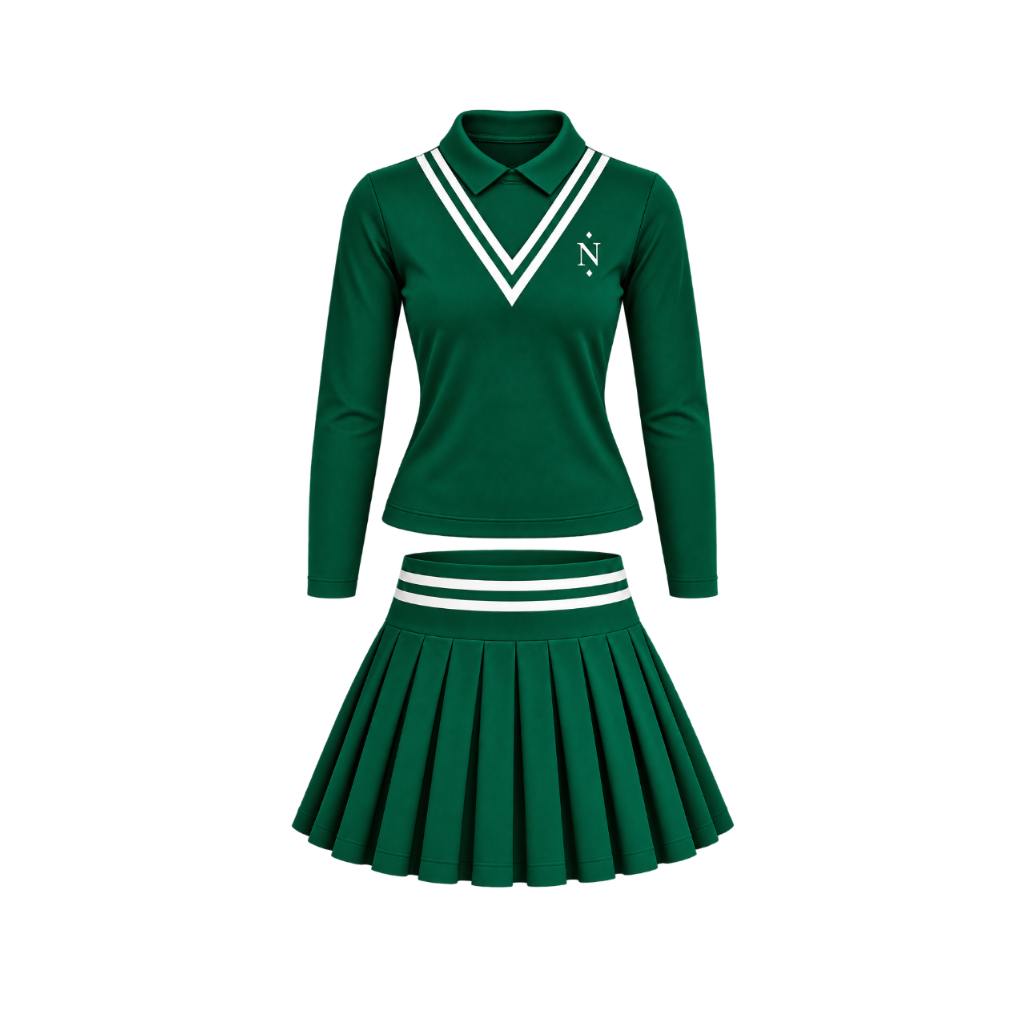 Green Tennis Set Front Image