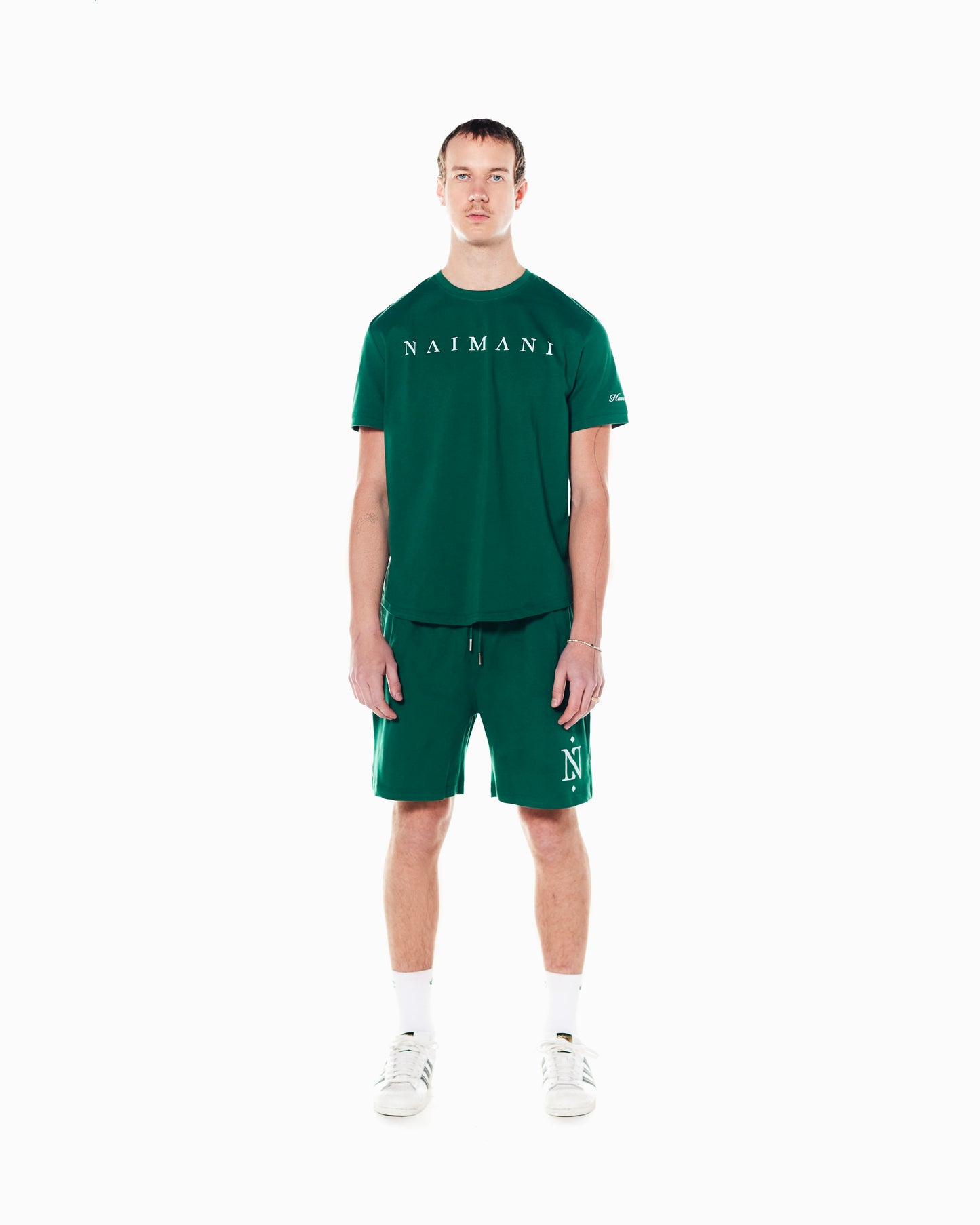 Green LUXE Shorts - NAIMANI