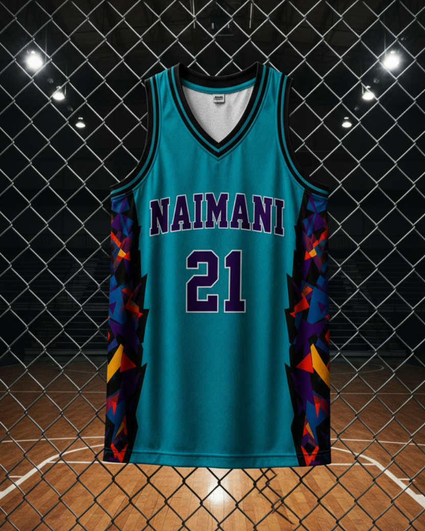 Basketball Jersey - Rythm & Buckets - NAIMANI