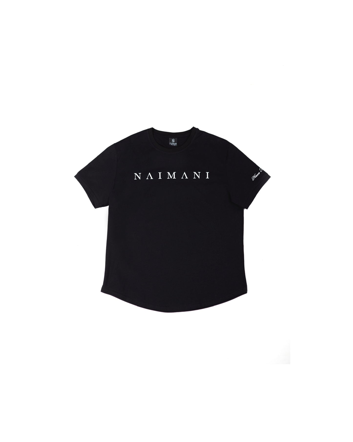 Black LUXE T-Shirt - NAIMANI